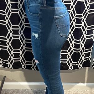 denim distressed American Eagle Jeans
